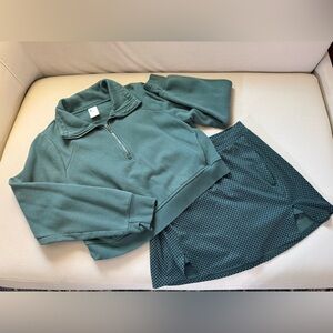 all in motion Forest Green Quarter-Zip Hoodie